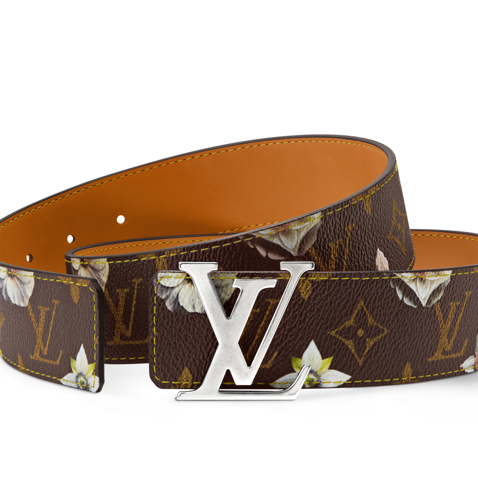 LV Initiales Monogram Flower 40mm Reversible Belt - Accessories